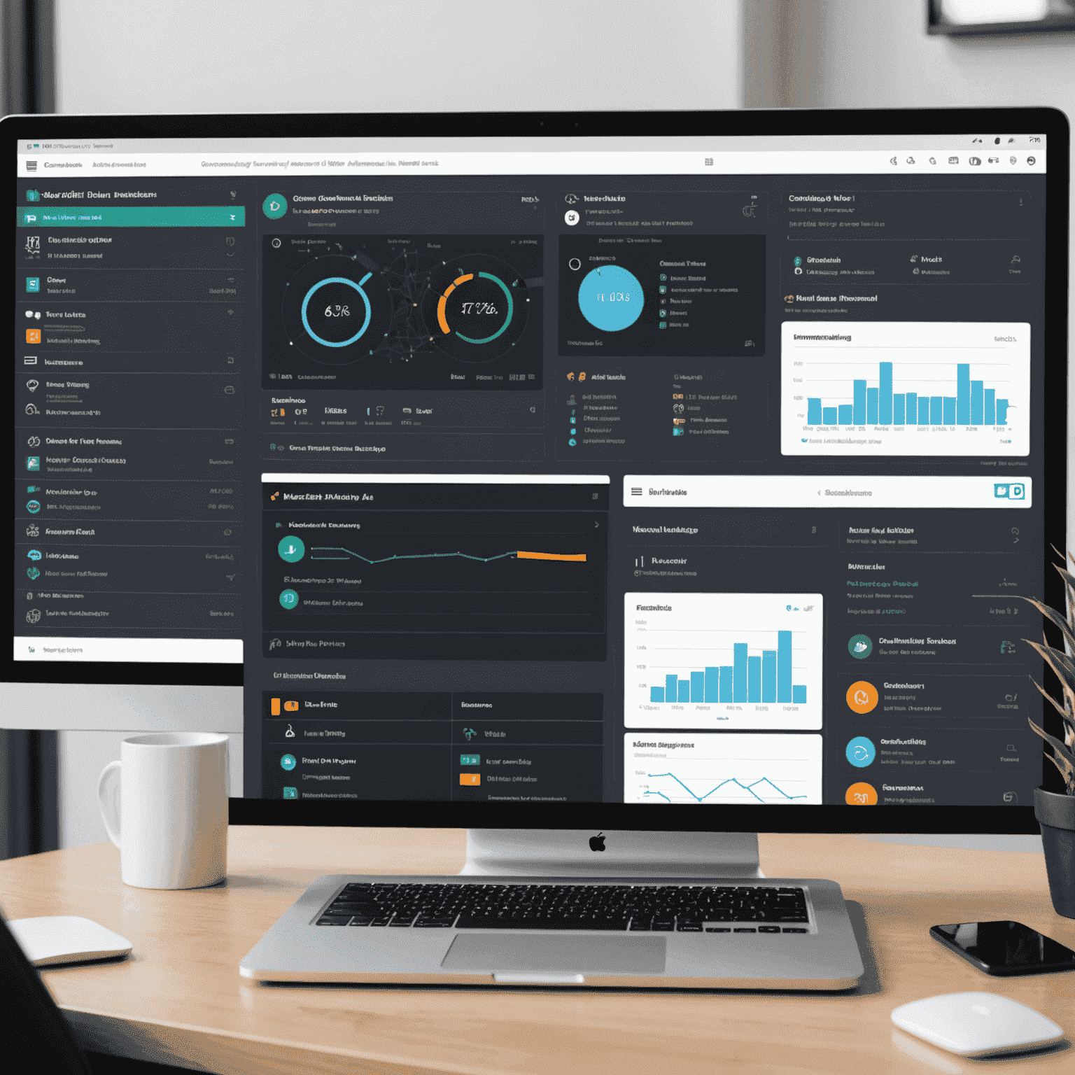 Screenshot of ConnectWise Automate dashboard